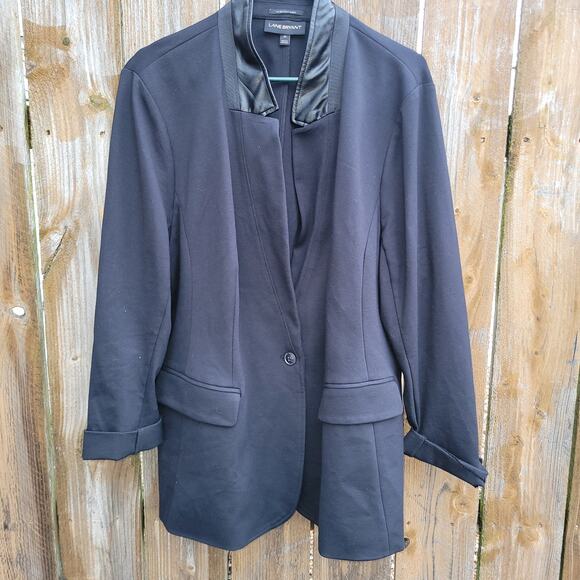 Lane Bryant Black Blazer - Women's Plus Size 22 - Picture 1 of 7